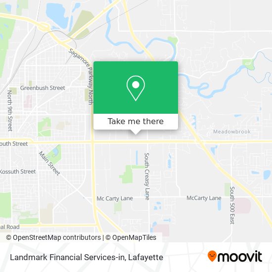 Landmark Financial Services-in map