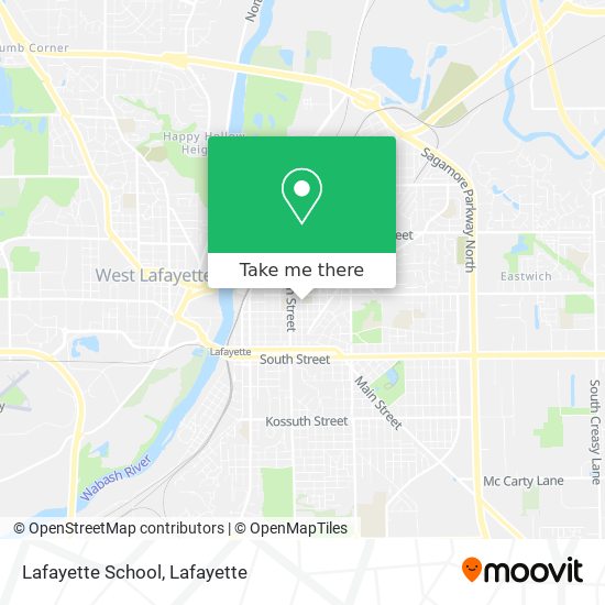 Mapa de Lafayette School