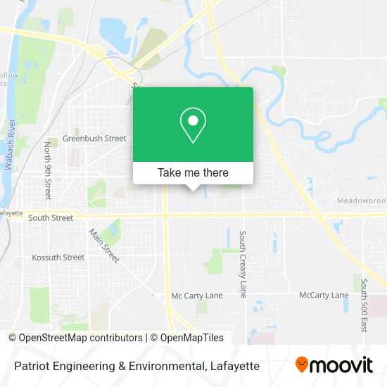 Mapa de Patriot Engineering & Environmental
