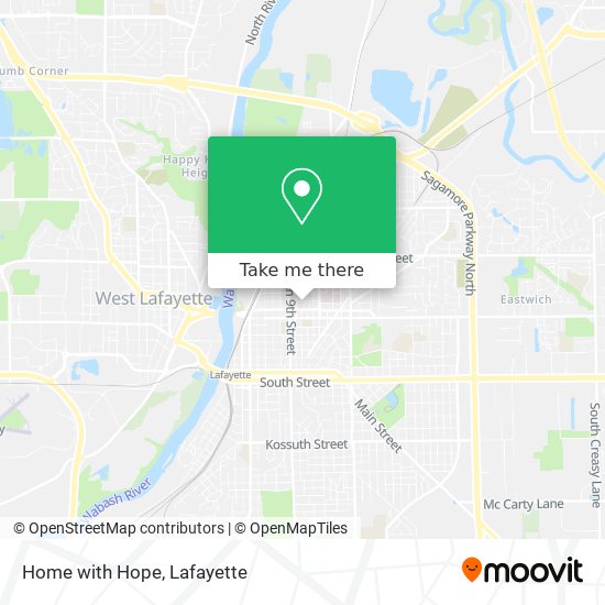 Home with Hope map