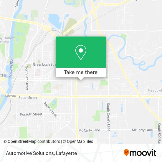 Mapa de Automotive Solutions