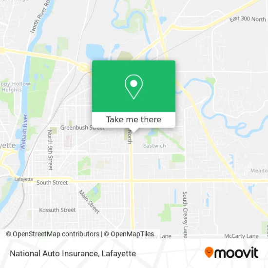 National Auto Insurance map
