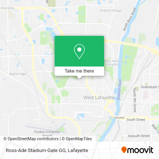 Ross-Ade Stadium-Gate GG map