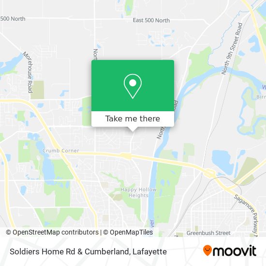 Mapa de Soldiers Home Rd & Cumberland