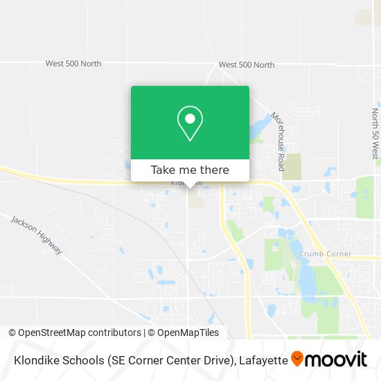 Klondike Schools (SE Corner Center Drive) map