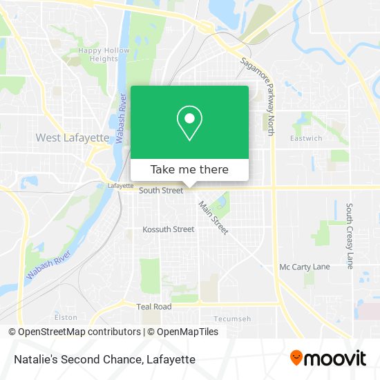 Natalie's Second Chance map