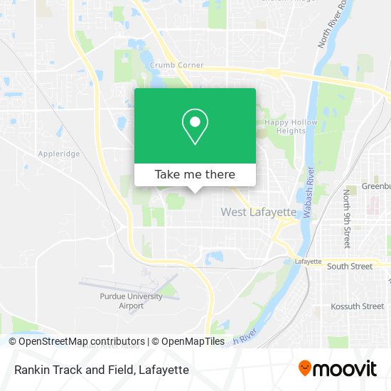 Rankin Track and Field map