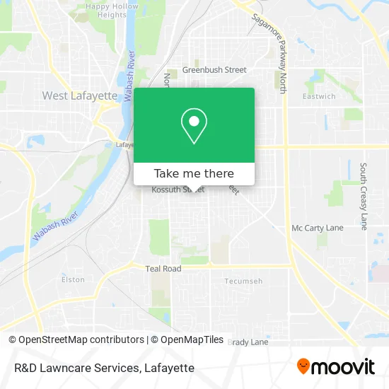 R&D Lawncare Services map