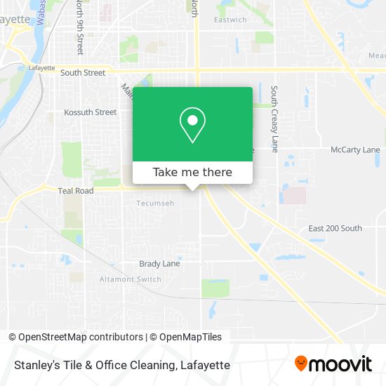 Mapa de Stanley's Tile & Office Cleaning