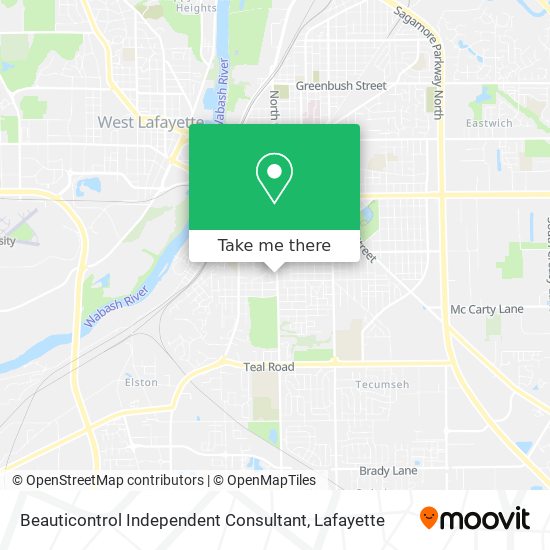 Beauticontrol Independent Consultant map