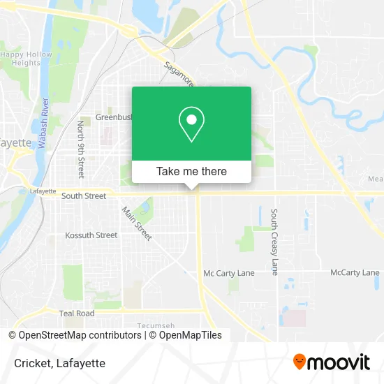 Cricket map