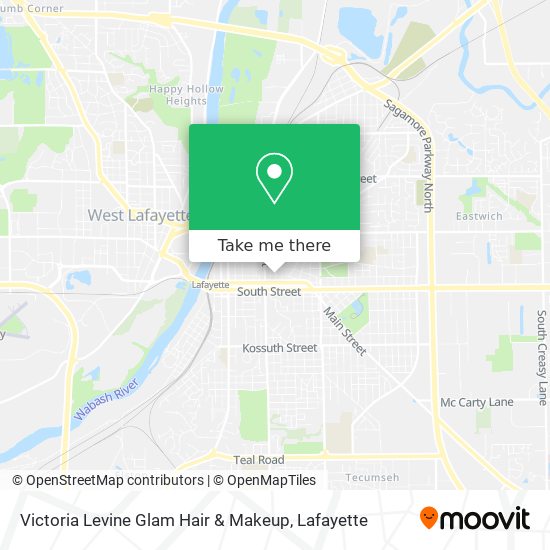 Victoria Levine Glam Hair & Makeup map