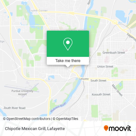 Mapa de Chipotle Mexican Grill