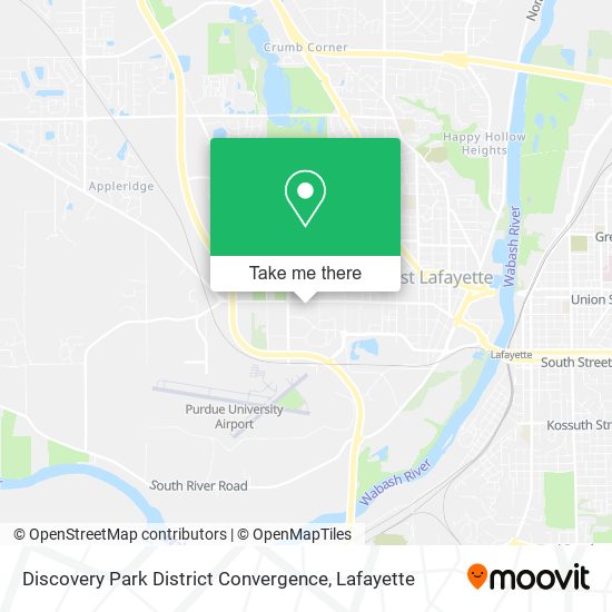 Discovery Park District Convergence map