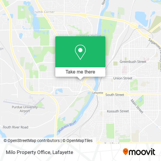 Milo Property Office map
