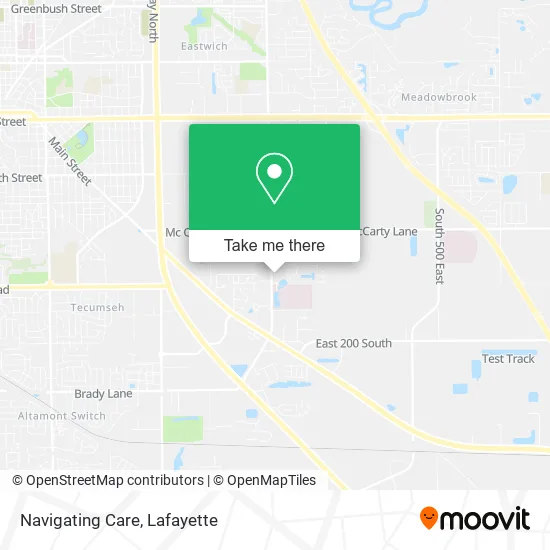 Navigating Care map