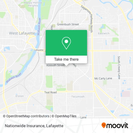 Nationwide Insurance map