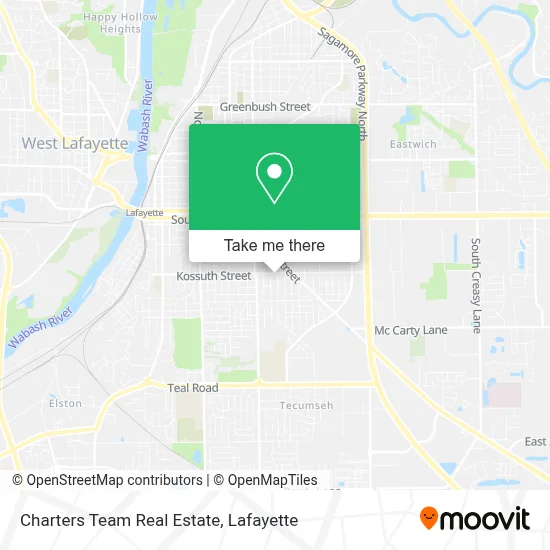 Charters Team Real Estate map