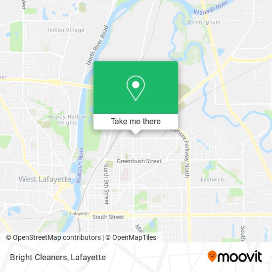 Mapa de Bright Cleaners