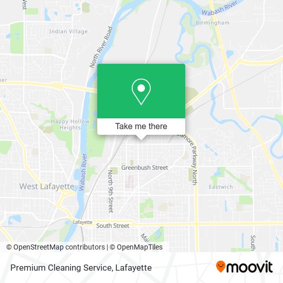 Premium Cleaning Service map
