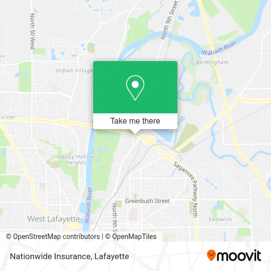 Nationwide Insurance map