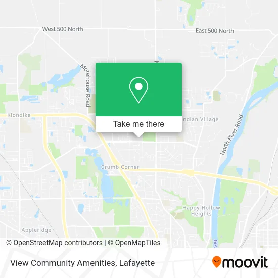 View Community Amenities map