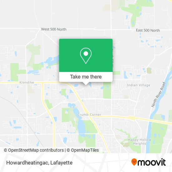 Howardheatingac map