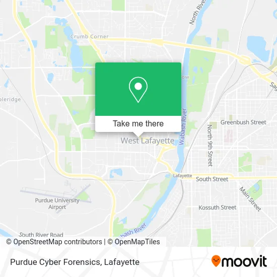 Purdue Cyber Forensics map