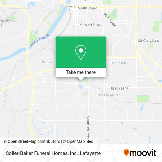 Soller-Baker Funeral Homes, Inc. map