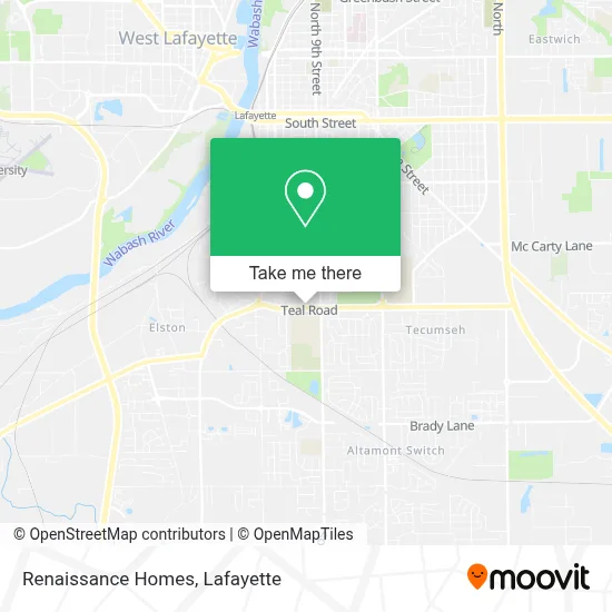 Renaissance Homes map