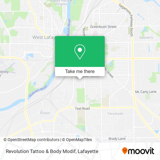 Revolution Tattoo & Body Modif map