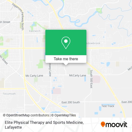 Elite Physical Therapy and Sports Medicine map