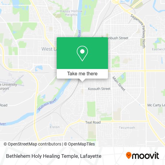 Bethlehem Holy Healing Temple map