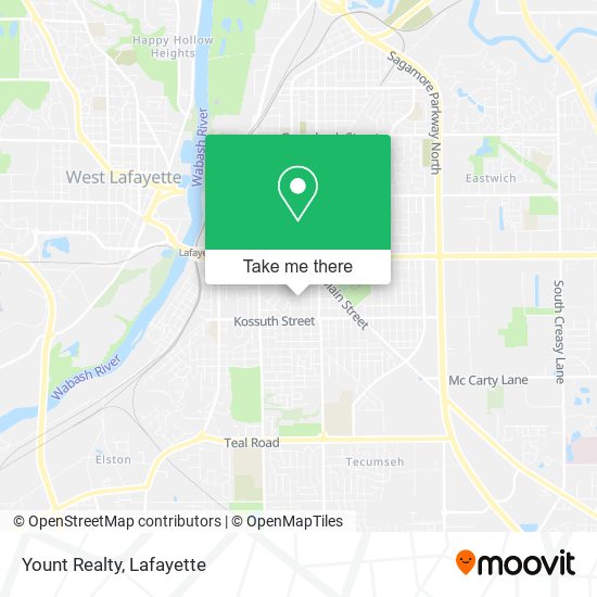 Yount Realty map