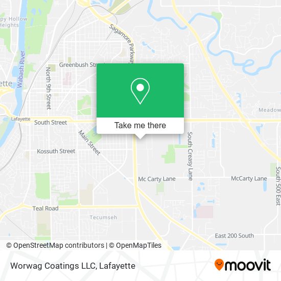 Worwag Coatings LLC map