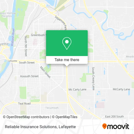 Reliable Insurance Solutions map