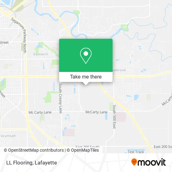LL Flooring map