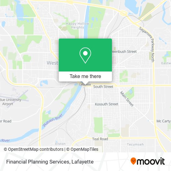 Financial Planning Services map