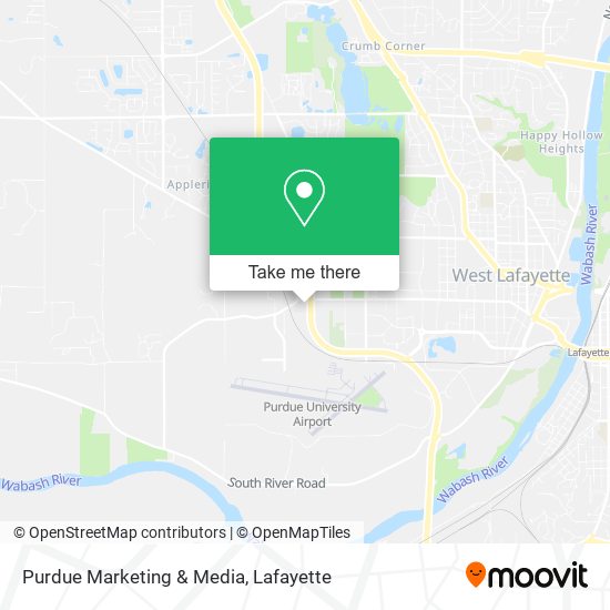 Mapa de Purdue Marketing & Media