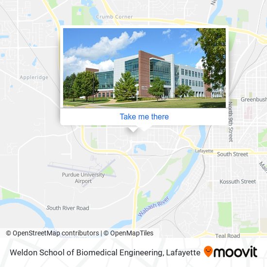 Weldon School of Biomedical Engineering map