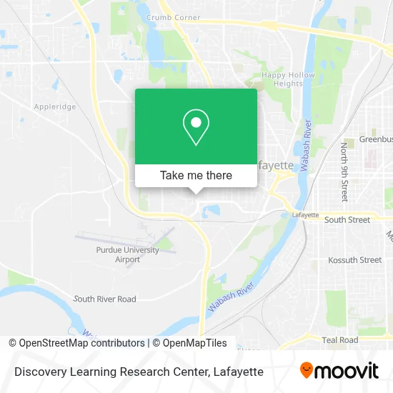 Discovery Learning Research Center map