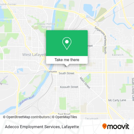 Adecco Employment Services map