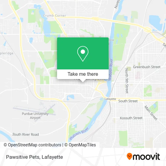 Pawsitive Pets map