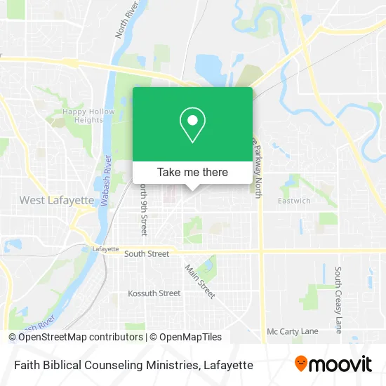Mapa de Faith Biblical Counseling Ministries