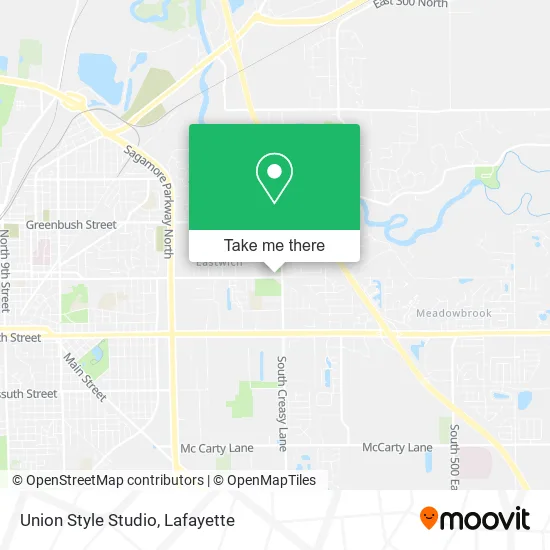 Union Style Studio map