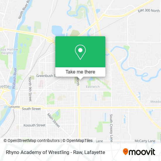 Mapa de Rhyno Academy of Wrestling - Raw