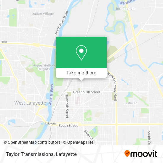 Taylor Transmissions map