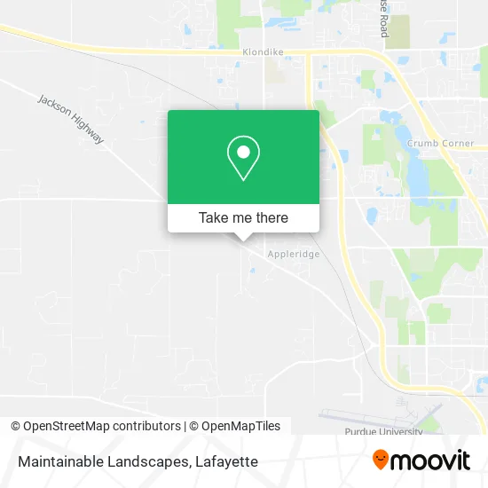 Mapa de Maintainable Landscapes