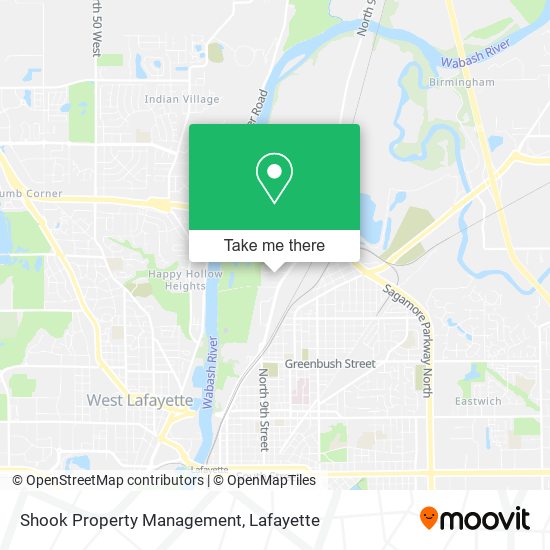 Shook Property Management map