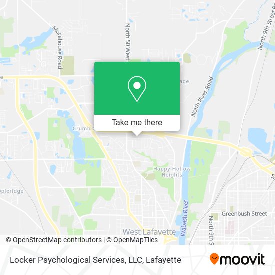 Mapa de Locker Psychological Services, LLC